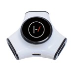 Twenty One Pilots Band Logo 3-Port USB Hub