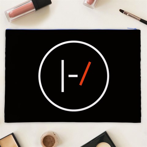 Twenty One Pilots Band Logo Cosmetic Bag (XXL) from ArtsNow.com Back
