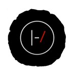 Twenty One Pilots Band Logo Standard 15  Premium Round Cushion 