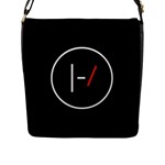 Twenty One Pilots Band Logo Flap Closure Messenger Bag (L)
