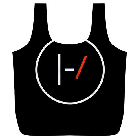 Twenty One Pilots Band Logo Full Print Recycle Bag (XL) from ArtsNow.com Front