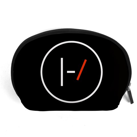 Twenty One Pilots Band Logo Accessory Pouch (Large) from ArtsNow.com Front