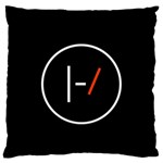 Twenty One Pilots Band Logo Standard Flano Cushion Case (One Side)