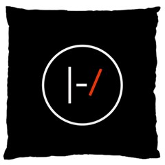 Twenty One Pilots Band Logo Standard Flano Cushion Case (Two Sides) from ArtsNow.com Back