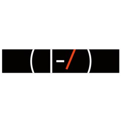 Twenty One Pilots Band Logo Flano Scarf (Small) from ArtsNow.com Back