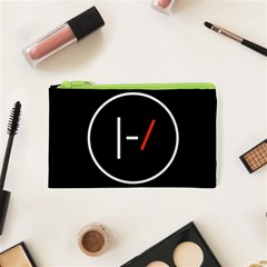 Twenty One Pilots Band Logo Cosmetic Bag (XS) from ArtsNow.com Front