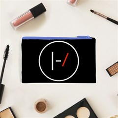 Twenty One Pilots Band Logo Cosmetic Bag (XS) from ArtsNow.com Back