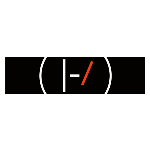 Twenty One Pilots Band Logo Satin Scarf (Oblong) from ArtsNow.com Front
