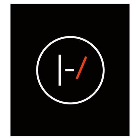 Twenty One Pilots Band Logo Drawstring Pouch (XXL) from ArtsNow.com Front