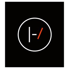 Twenty One Pilots Band Logo Drawstring Pouch (XXL) from ArtsNow.com Front