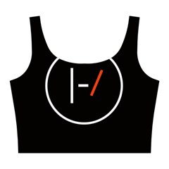 Twenty One Pilots Band Logo Midi Sleeveless Dress from ArtsNow.com Top Front