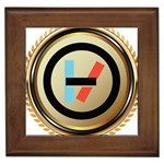Twenty One Pilots Shield Framed Tile