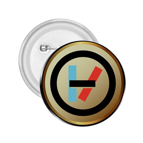 Twenty One Pilots Shield 2.25  Button from ArtsNow.com Front