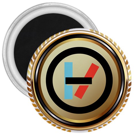 Twenty One Pilots Shield 3  Magnet from ArtsNow.com Front