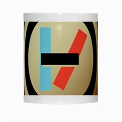Twenty One Pilots Shield White Mug from ArtsNow.com Center