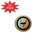 Twenty One Pilots Shield 1  Mini Button (10 pack) 