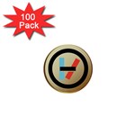 Twenty One Pilots Shield 1  Mini Button (100 pack) 