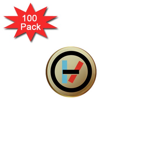 Twenty One Pilots Shield 1  Mini Magnet (100 pack)  from ArtsNow.com Front
