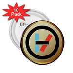 Twenty One Pilots Shield 2.25  Button (10 pack)