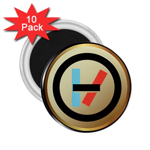 Twenty One Pilots Shield 2.25  Magnet (10 pack) from ArtsNow.com Front