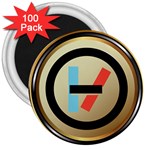 Twenty One Pilots Shield 3  Magnet (100 pack)