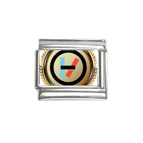 Twenty One Pilots Shield Italian Charm (9mm) from ArtsNow.com Front