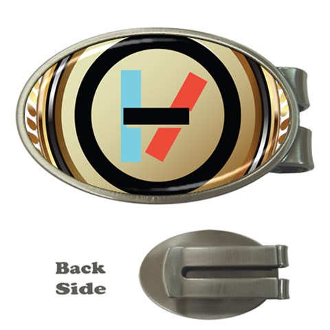 Twenty One Pilots Shield Money Clip (Oval) from ArtsNow.com Front