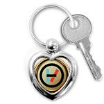Twenty One Pilots Shield Key Chain (Heart)