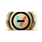 Twenty One Pilots Shield Sticker (Rectangular)
