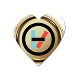 Twenty One Pilots Shield Magnet (Heart)
