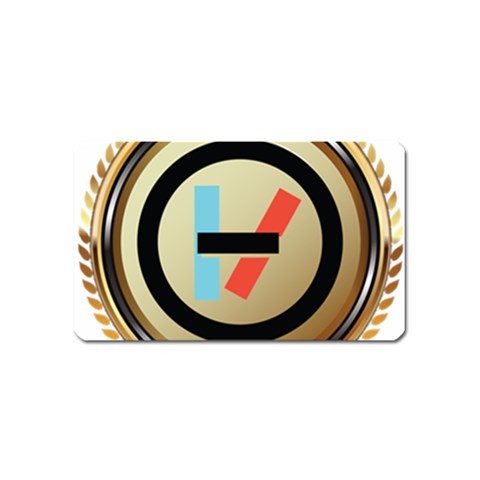 Twenty One Pilots Shield Magnet (Name Card) from ArtsNow.com Front