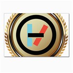 Twenty One Pilots Shield Postcard 4  x 6 