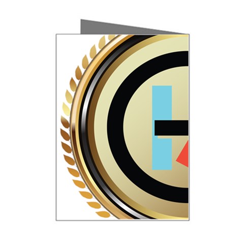 Twenty One Pilots Shield Mini Greeting Card from ArtsNow.com Right