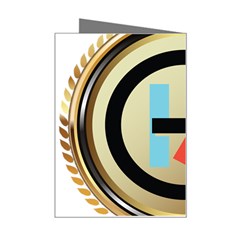 Twenty One Pilots Shield Mini Greeting Card from ArtsNow.com Right