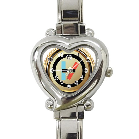Twenty One Pilots Shield Heart Italian Charm Watch from ArtsNow.com Front