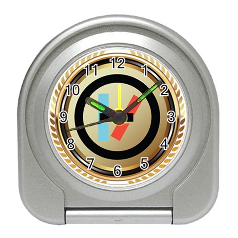 Twenty One Pilots Shield Travel Alarm Clock from ArtsNow.com Front