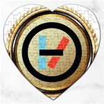 Twenty One Pilots Shield Jigsaw Puzzle (Heart)