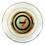 Twenty One Pilots Shield Porcelain Plate