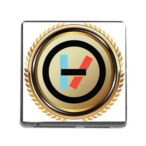 Twenty One Pilots Shield Memory Card Reader (Square) from ArtsNow.com Front