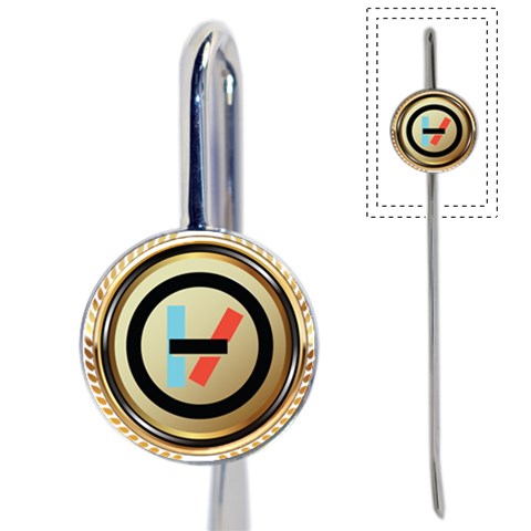 Twenty One Pilots Shield Book Mark from ArtsNow.com Front