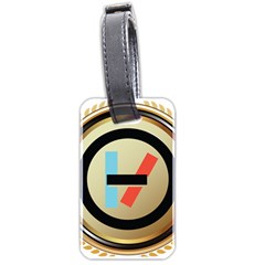 Twenty One Pilots Shield Luggage Tag (two sides) from ArtsNow.com Front