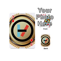Twenty One Pilots Shield Playing Cards 54 (Mini) from ArtsNow.com Front - Diamond3