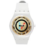 Twenty One Pilots Shield Round Plastic Sport Watch (M)
