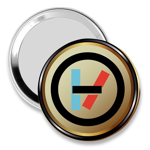 Twenty One Pilots Shield 3  Handbag Mirror from ArtsNow.com Front
