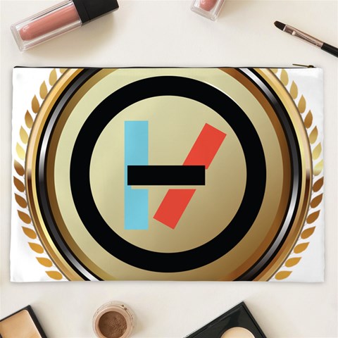 Twenty One Pilots Shield Cosmetic Bag (XXL) from ArtsNow.com Back