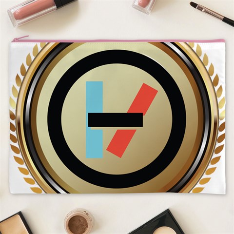 Twenty One Pilots Shield Cosmetic Bag (XXXL) from ArtsNow.com Front