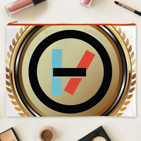 Twenty One Pilots Shield Cosmetic Bag (XXXL) from ArtsNow.com Front