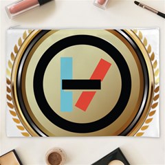 Twenty One Pilots Shield Cosmetic Bag (XXXL) from ArtsNow.com Front