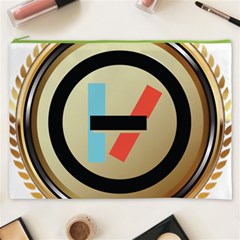 Twenty One Pilots Shield Cosmetic Bag (XXXL) from ArtsNow.com Front
