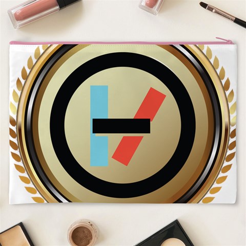 Twenty One Pilots Shield Cosmetic Bag (XXXL) from ArtsNow.com Back